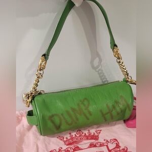 Extremely Rare Juicy Couture Leather Heart Bag